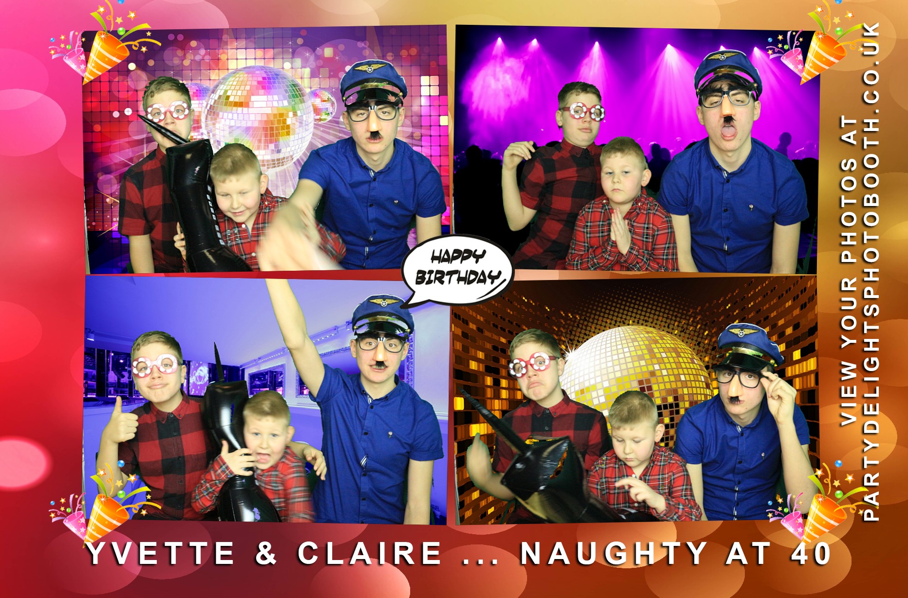 Yvette and Claire’s 40th birthday! - Prints | View more photos from the event at gallery.partydelightsphotobooth.co.uk/u/PartyDelightsPhotoBooth/Yvette-and-Claire’s-40th-birthday-Prints